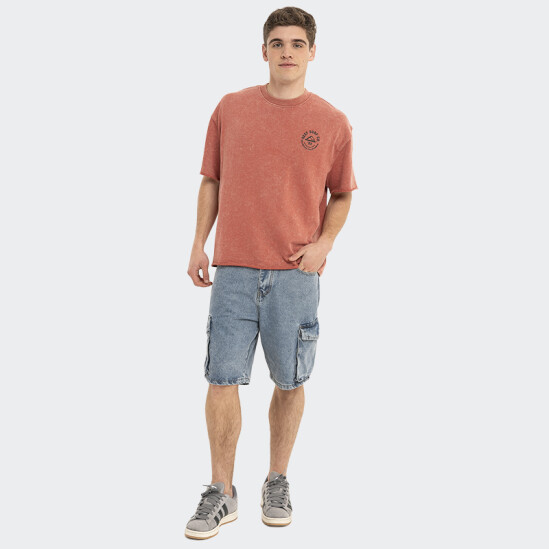 Remera Reef Oversized Terracota