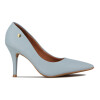 Vizzano Zapato Clasico Dama Punta Fina Taco Alto Lxv Azul Claro