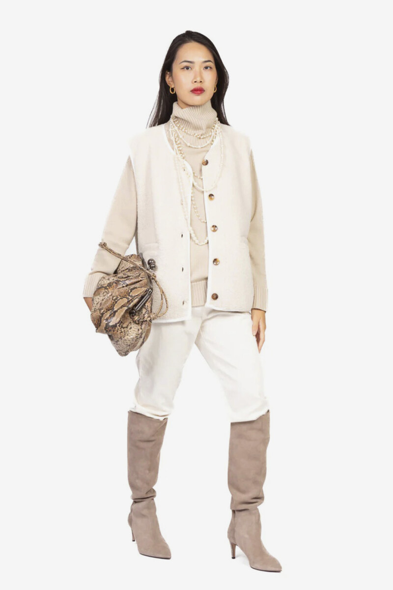 CHALECO ABRIGO Manteca