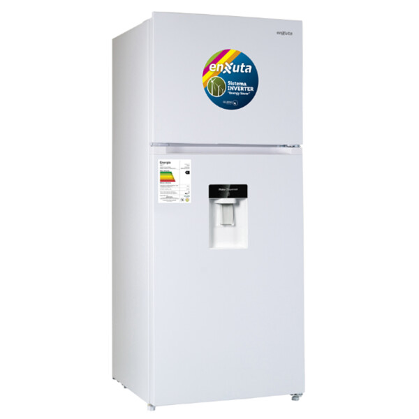 REFRIGERADOR FRÍO SECO INVERTER 410 LITROS BLANCO CON DISPENSADOR Refrigerador Frío Seco Inverter 410 Litros Blanco Con Dispensador