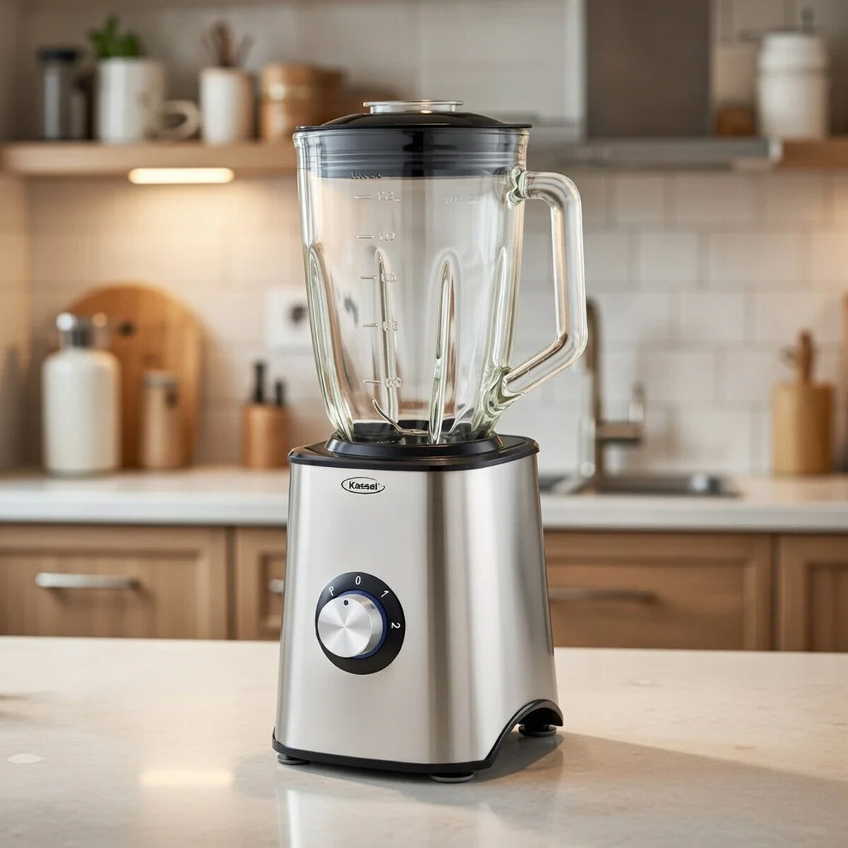 LICUADORA 3 EN 1 INOX - 1500W KASSEL 