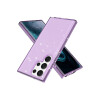 Protector rígido Samsung Galaxy S23 Ultra con brillos color violeta Protector Rígido Samsung Galaxy S23 Ultra Con Brillos Color Violeta