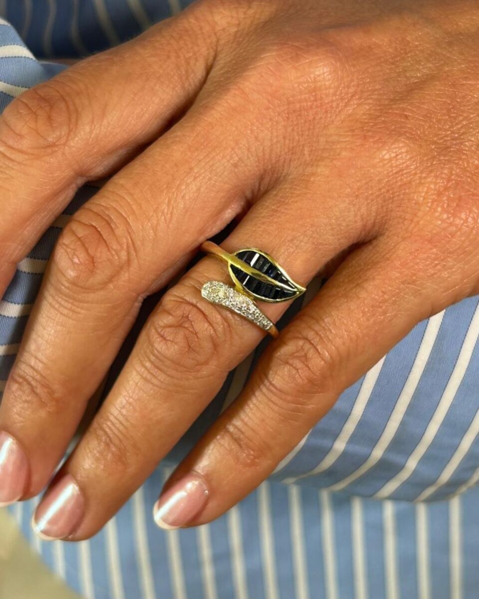 Anillo Hadid - Oro 9k 