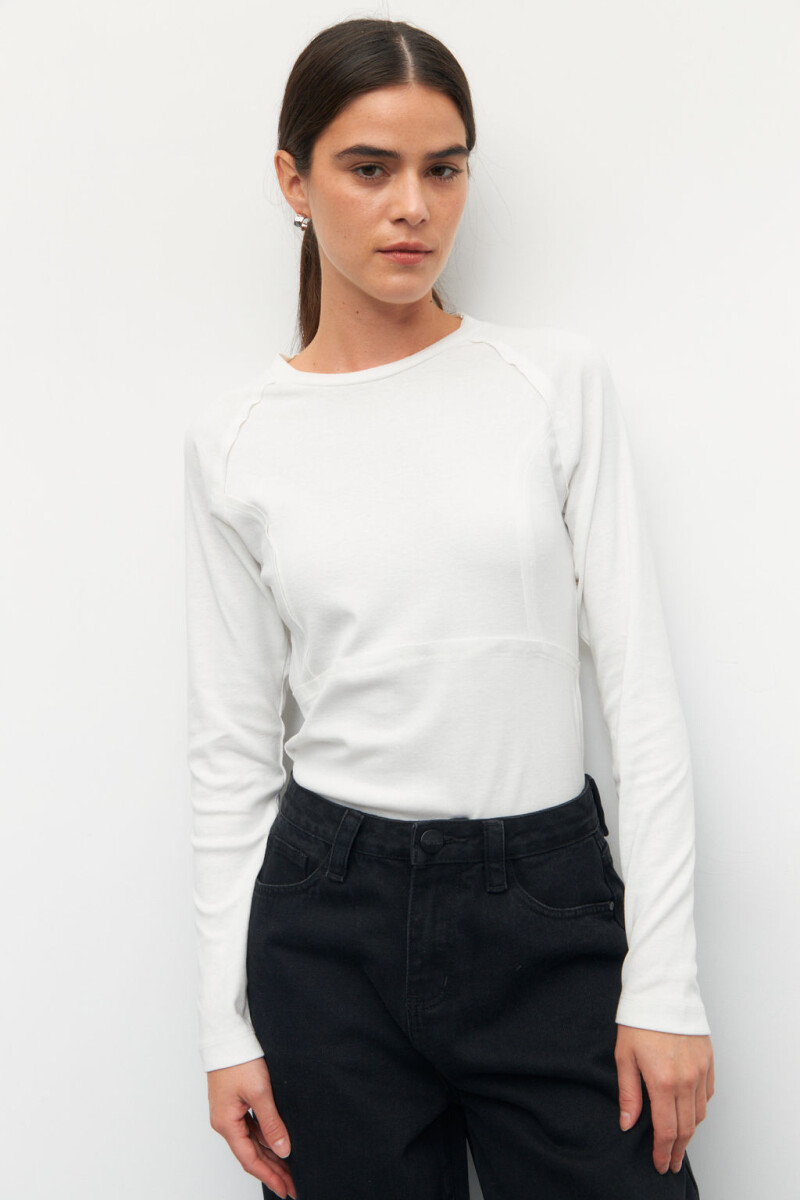 REMERA OSTER Blanco