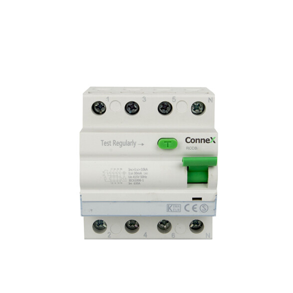 Llave diferencial 4P 40A 30mA serie RCCB curva C CN1240