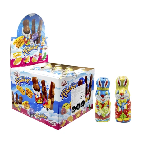 Conejo de pascua ANL Rabbik 95grs x12 unidades Conejo de pascua ANL Rabbik 95grs x12 unidades