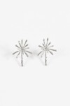 Caravanas star plateado
