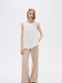 Musculosa Peder Marfil / Off White