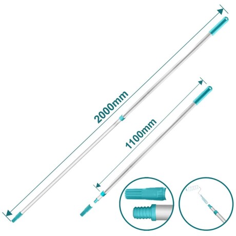 Mango Extensor para Rodillo 200cm Total Mango Extensor para Rodillo 200cm Total