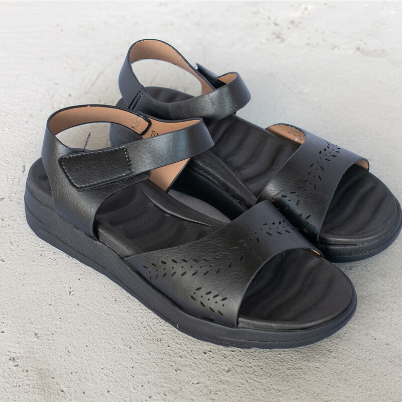 Sandalia de Dama Salome ALL BLACK