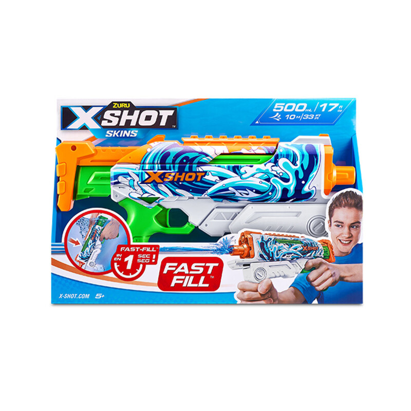 Pistola de Llenado Rápido Hyper X Shot Zuru Cruiser