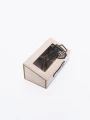 CAJA PARA TÉ 2 DIVISIONES BEIGE