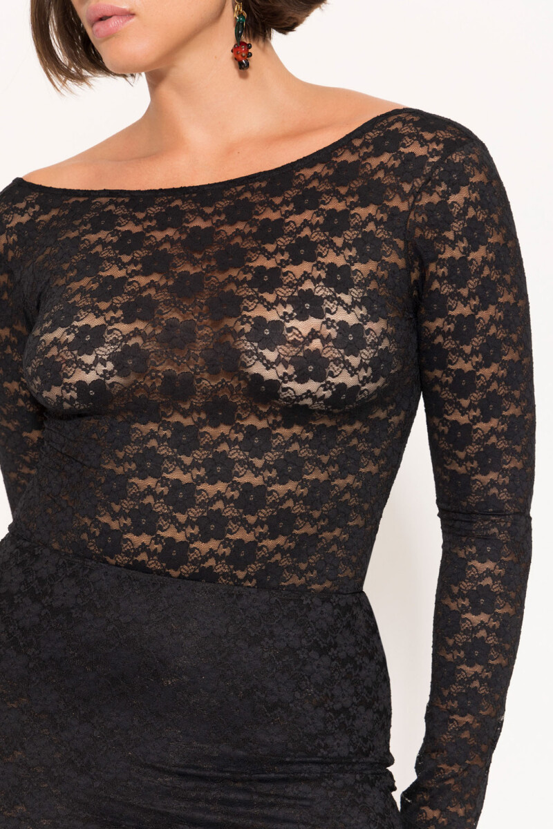 BODY JOSEPHINE Negro
