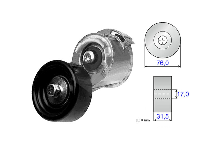 Tensor De La Correa Ford Ranger 4X2/Ranger 4X4 95-98 Tensor De La Correa Ford Ranger 4X2/Ranger 4X4 95-98