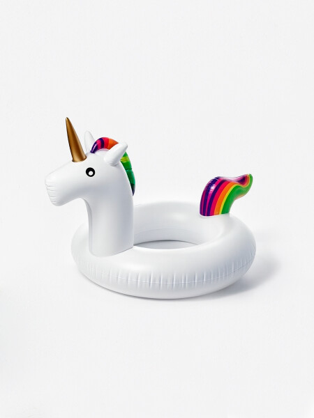 UNICORNIO INFLABLES BLANCO
