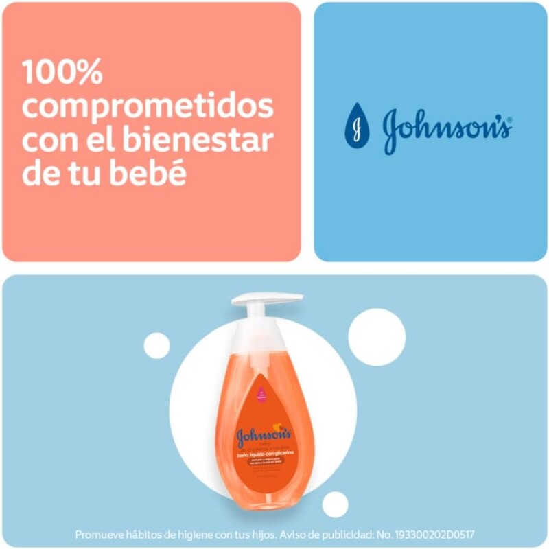 Baño Líquido Johnson'S Baby Glicerina 200 Cc. Baño Líquido Johnson'S Baby Glicerina 200 Cc.