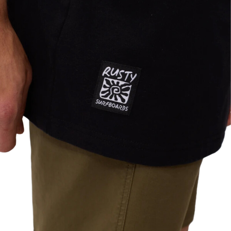 Remera MC Rusty Furtado - Negro Remera MC Rusty Furtado - Negro