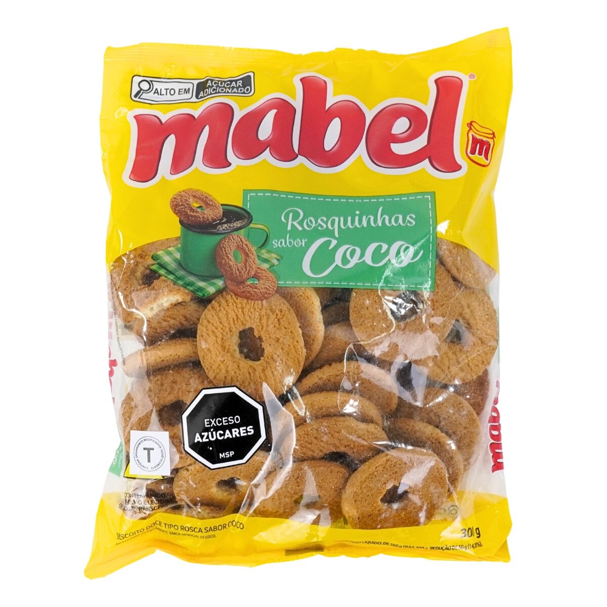 Galleta rosquita Mabel 300g coco 