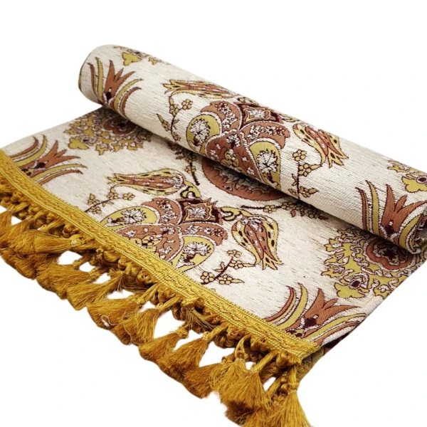 Caminero de mesa 1,40 Adana Blanco