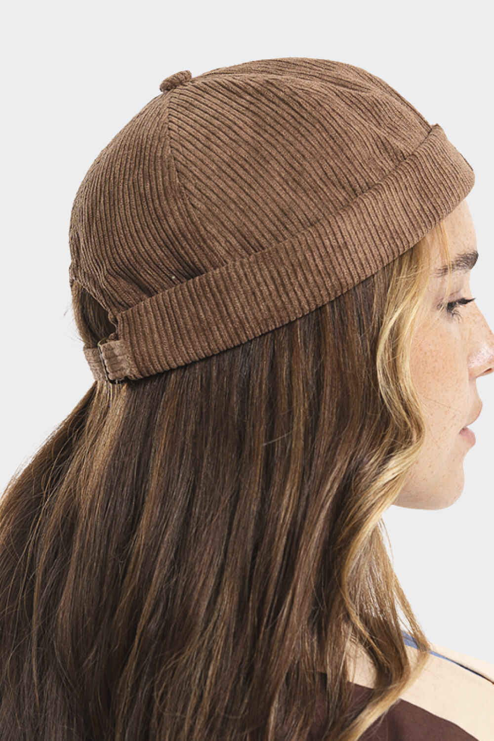 Beanie Pulau Cordy Marron