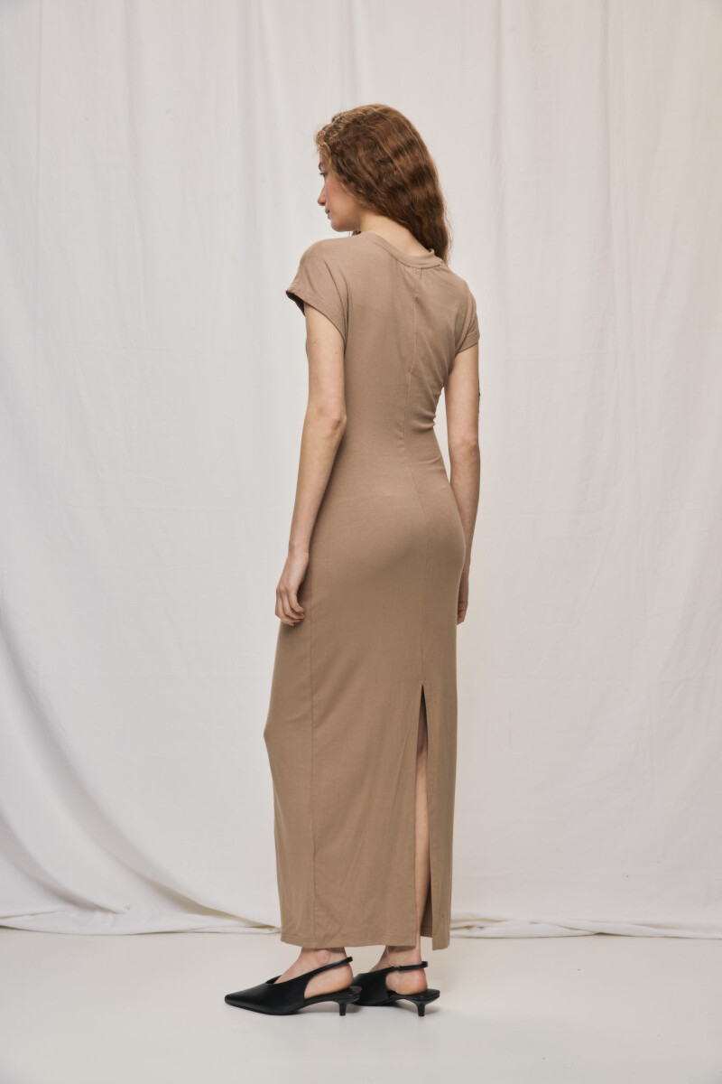 VESTIDO FERNAN Visón