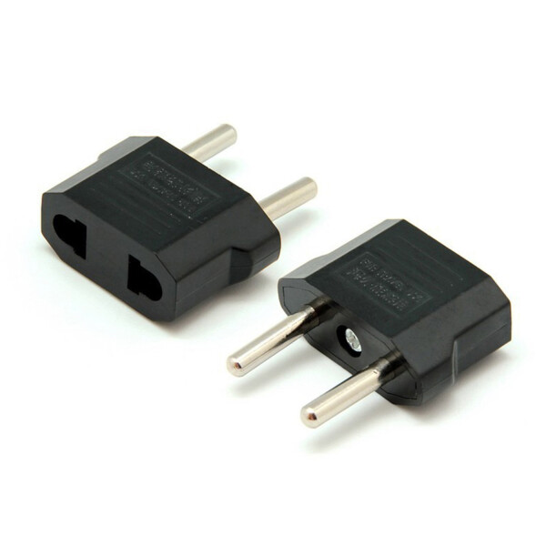 Adaptador De Ficha Americana A Ficha Común ADAPTADOR FICHA AMERICANA OLT