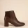BOTA ALLIE MANILAS - CHOCOLATE