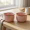 Set x2 Ramequin cerámica 9x5,5 cm ROSADO