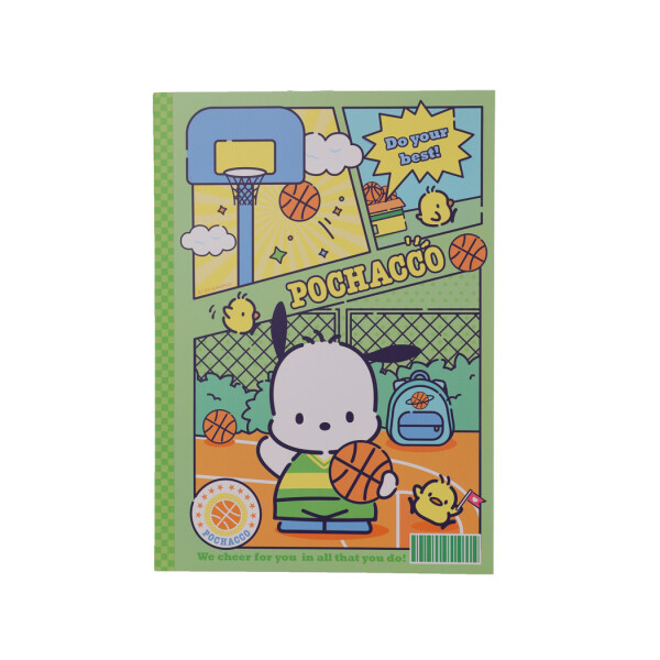 Cuaderno B5 Sanrio sports Pochacco