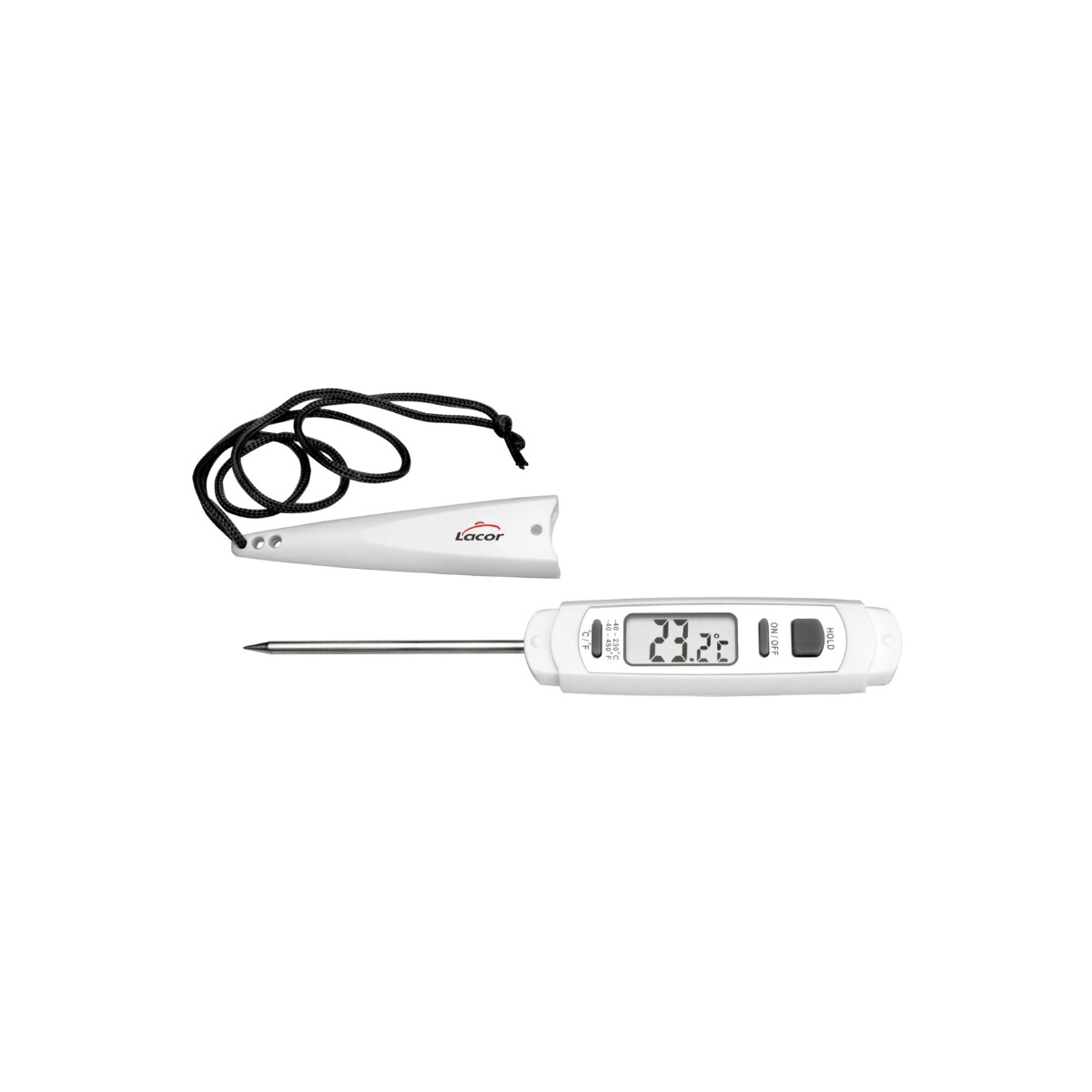 Termometro electronico digital.-50 ºC a 230ºC Lacor 