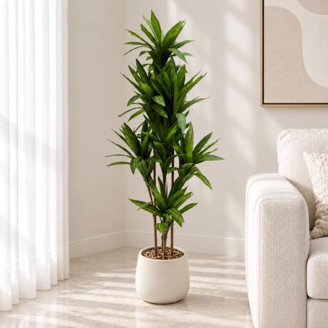 Planta Artificial con Maceta - Altura 1 m Planta Artificial con Maceta - Altura 1 m