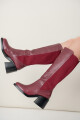 Bota adele Bordeaux