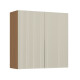 Aéreo de Cocina 2 Puertas 80 cm – MDF Línea Simone Mendes GAMAS DE BEIGE