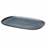 FUENTE RECTANGULAR CERAMICA 30x19CM ORGANIC AZUL FUENTE RECTANGULAR CERAMICA 30x19CM ORGANIC AZUL