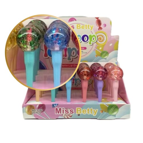 Brillo Labial Lolipop Chupetin unidad N/a