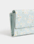 Billetera Estampados Billetera Cuerina Con Solapa - Estampado Flores