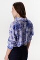 BLUSA HANNA ANIMAL AZUL