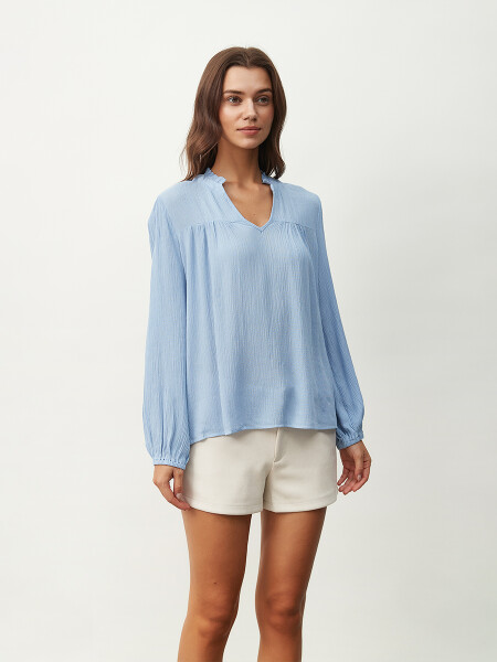 BLUSA LUZIA CELESTE