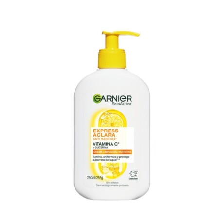Garnier SkinActive Express Aclara gel cremoso limpiador 250ml Anti manchas Vitamina C + Glicerina