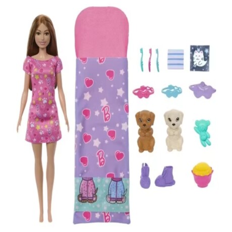 BARBIE - Pijamada con Cachorritos 001