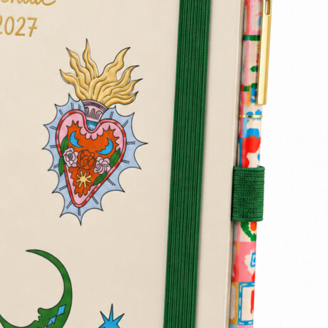 Agenda 2027 con stickers Lucky Girl Sc