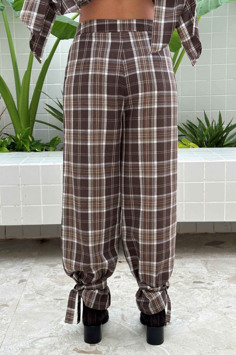 Pantalon Ter Marron/Crudo