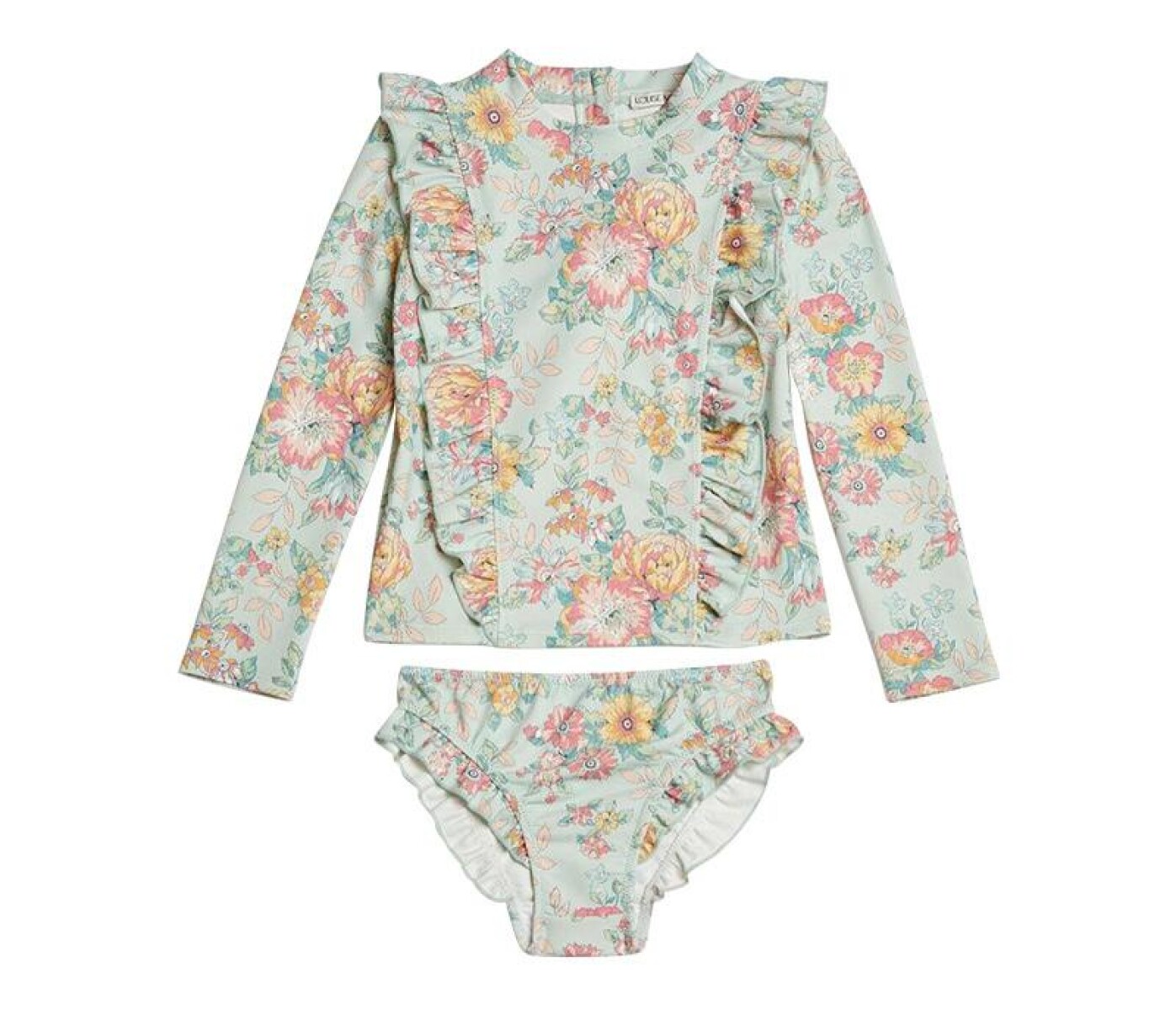 Traje de Baño Remera y Bombacha Aqua (UV UPF 50+) 