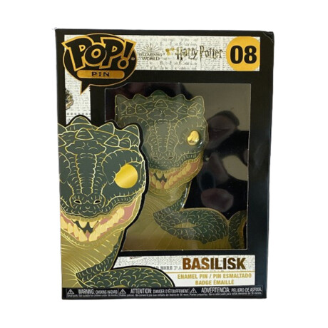 Funko Pin Pop! - Basilisk • Harry Potter - 08 Funko Pin Pop! - Basilisk • Harry Potter - 08