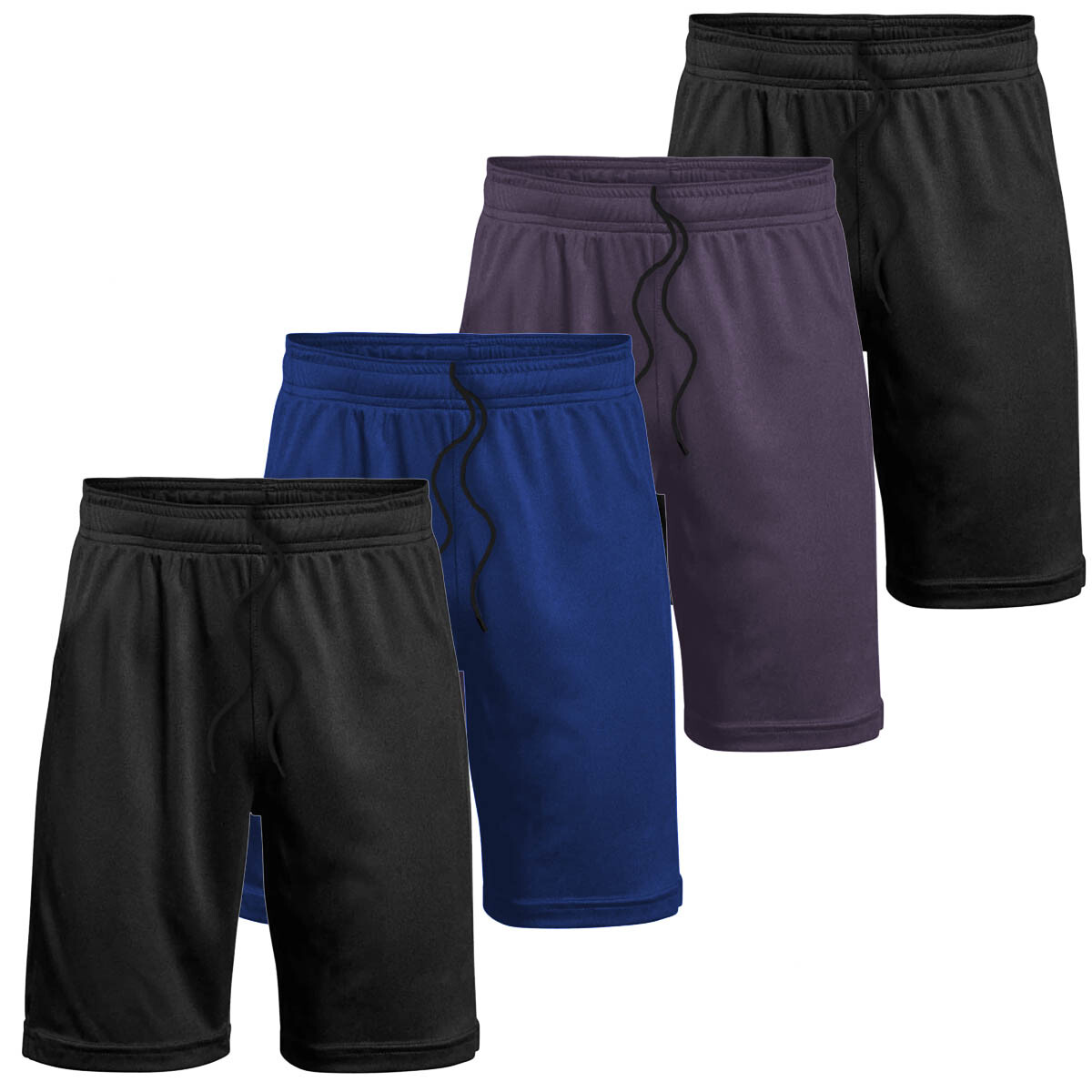 Short Deportivo Set X4 Pcs Colores Para Entrenamiento - Varios 
