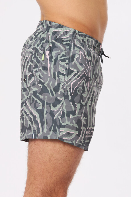 SHORT NOLIO RUSTY Gris Oscuro