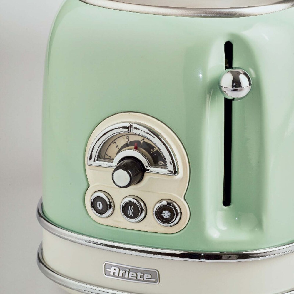 TOSTADORA VINTAGE 810-W VERDE 155 ARIETE, VERDE