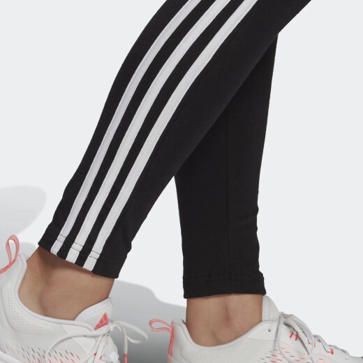 Calza Adidas Moda Dama 3s Leg Negro/Blanco S/C