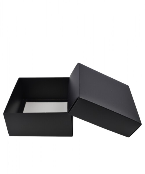 Caja Cuadrada 12x12x6 cm NEGRO