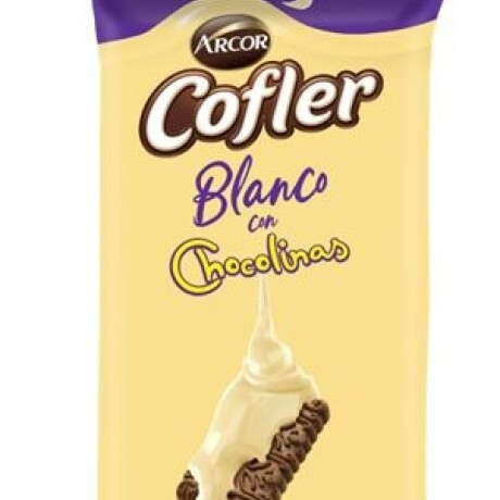 TABLETA CHOCOLATE COFLER 55G BLANCO C/COOKIE TABLETA CHOCOLATE COFLER 55G BLANCO C/COOKIE